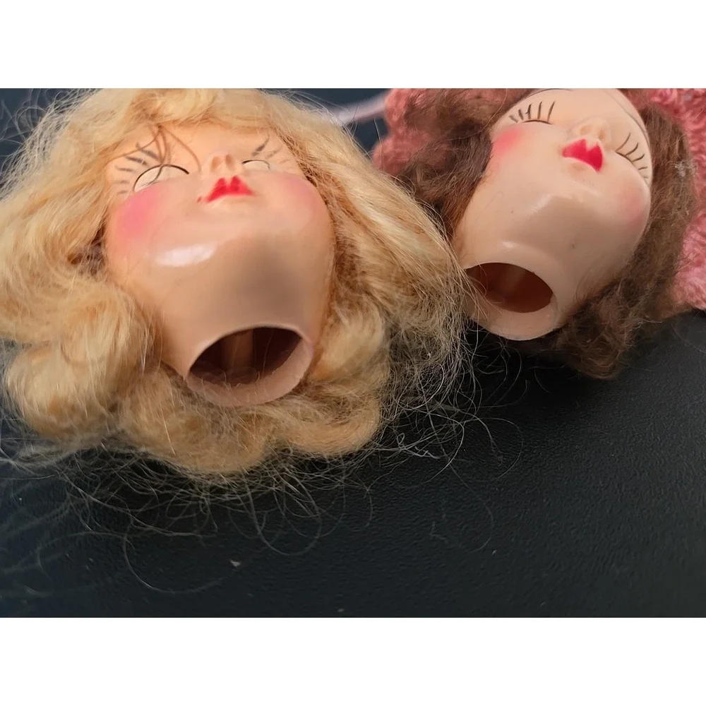 Vintage 60S‎ Dolls Heads Unidentified